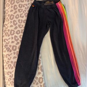 Aviator Nation Navy/Neon Sweatpants